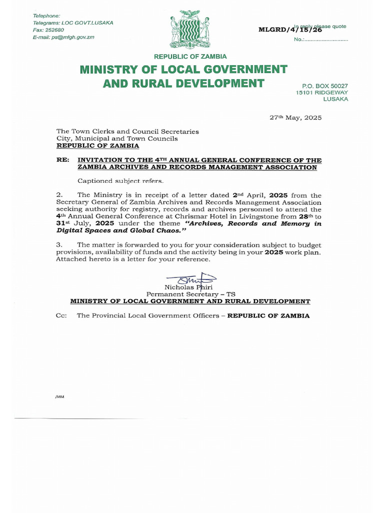 Zarma Circular | PDF