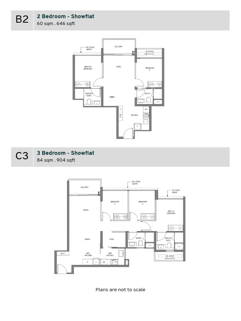 Springleaf Residence Showflat Plans | PDF