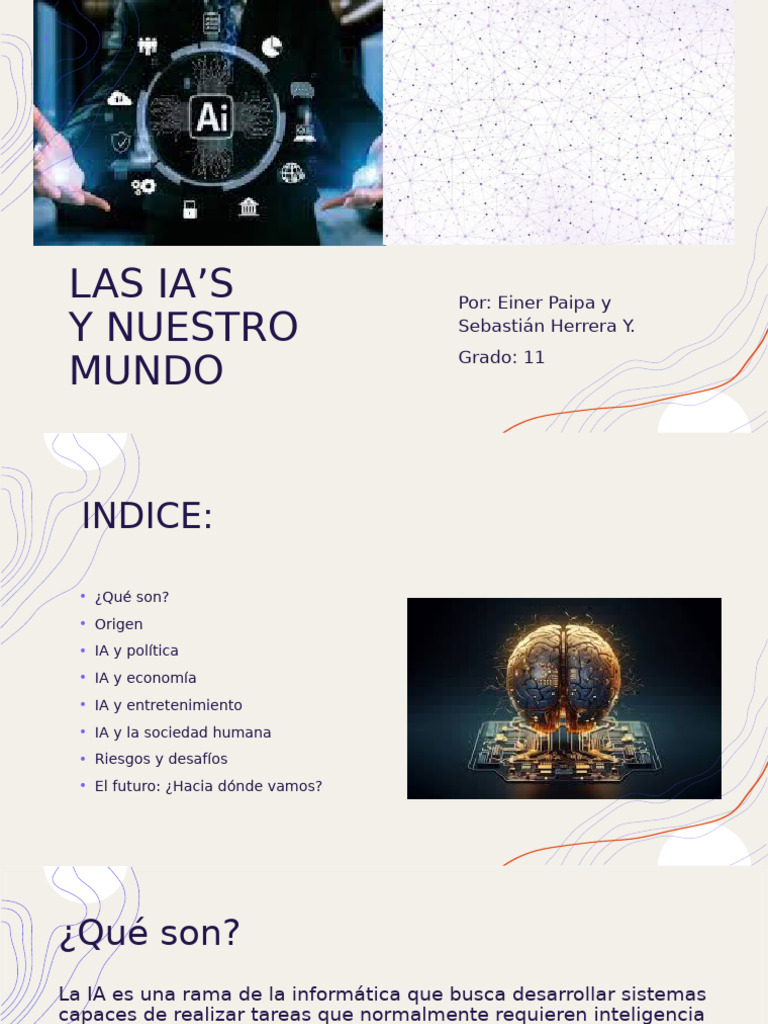 Impacto de la IA en Sociedad y Economía | PDF | Inteligencia artificial ...