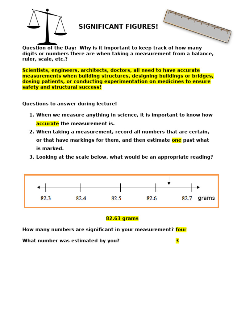 Understanding Significant Figures in Measurements | PDF | Litre | Volume