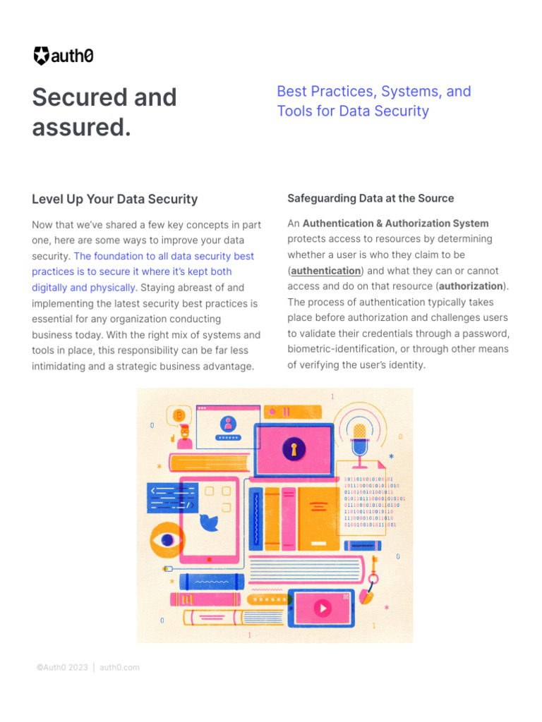 Data Security Best Practices Guide | PDF | Authentication | Password