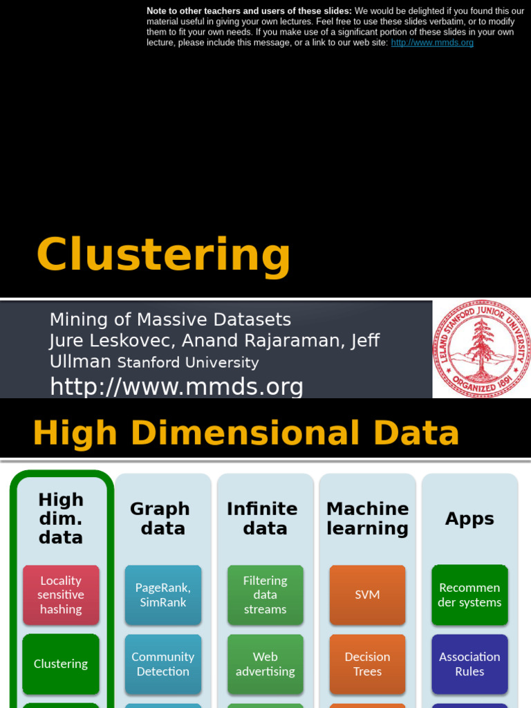 Clustering Techniques in Data Mining | PDF | Cluster Analysis | Applied ...