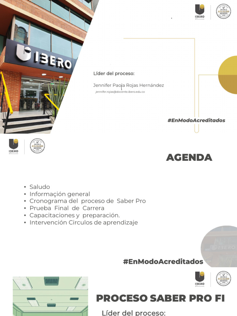 Proceso Saber Pro y Prueba Final 2025 | PDF