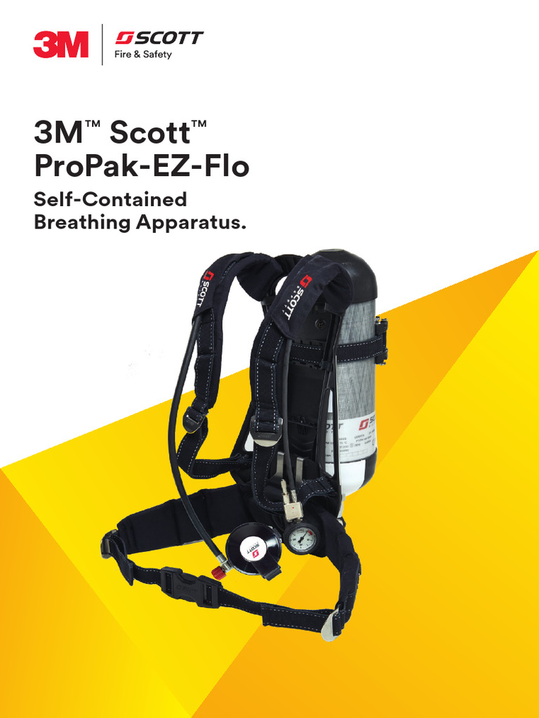 ProPak-EZ-Flo SCBA for Firefighters | PDF | Manufactured Goods | Equipment