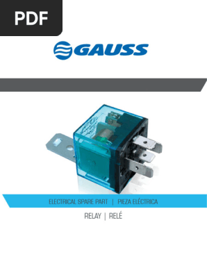Auxiliary Relay Specifications and Replacements | PDF | Automotive