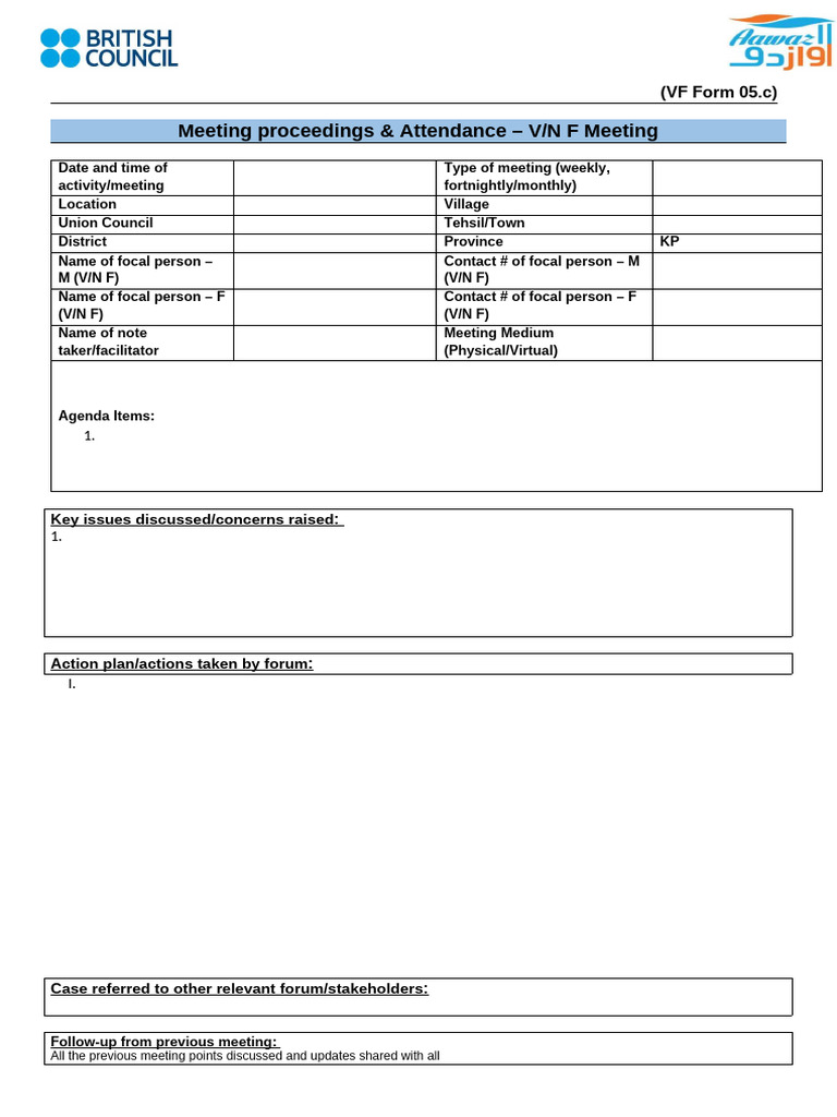 VF Attendance | PDF