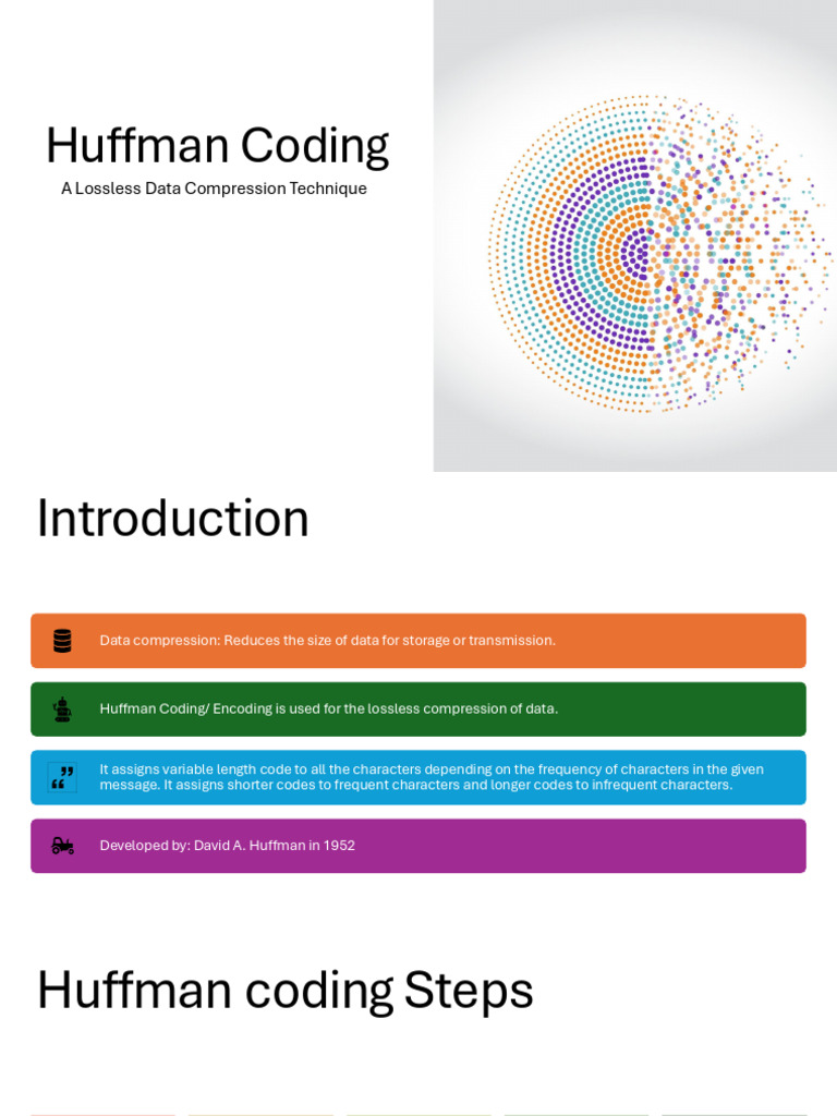 Huffman Coding: Lossless Compression | PDF | Data Compression | Code