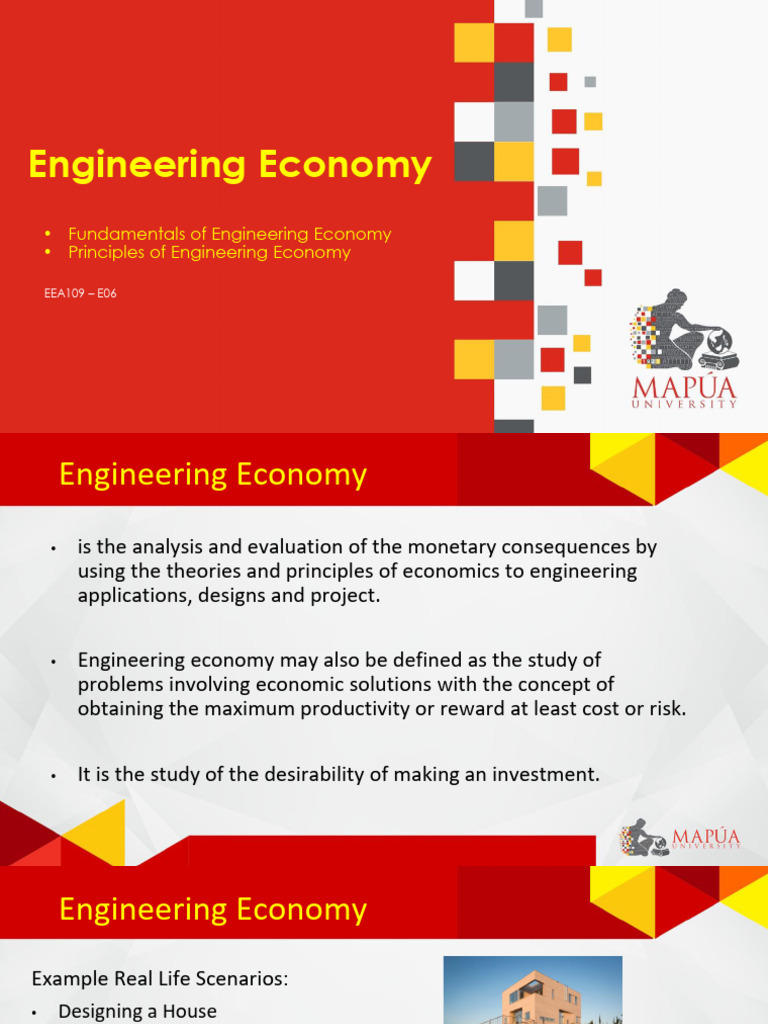 Understanding Engineering Economy Principles | PDF | Demand | Supply ...