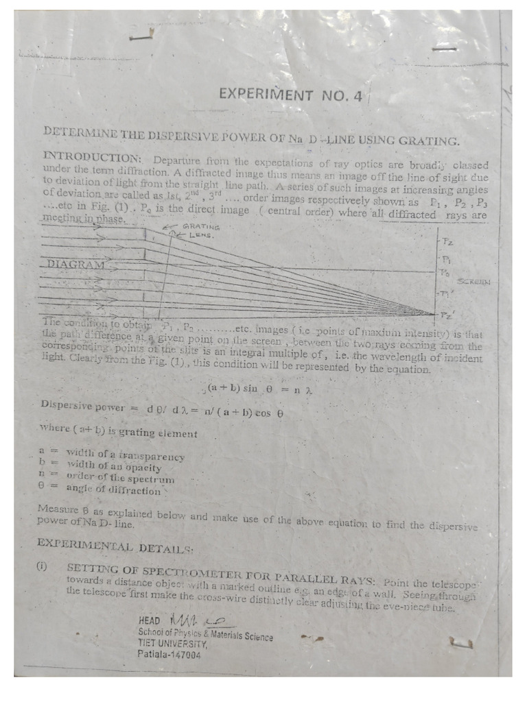 Group 4 Exp 1 Physics | PDF