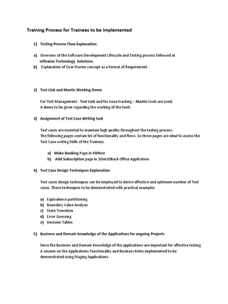 Its QA Training | PDF
