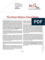 The Smart Motion Cheat Sheet