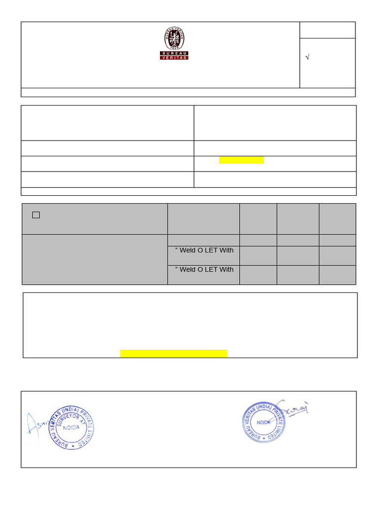 Inspection Release Note for Pipe Fittings | PDF | Law Of Obligations ...