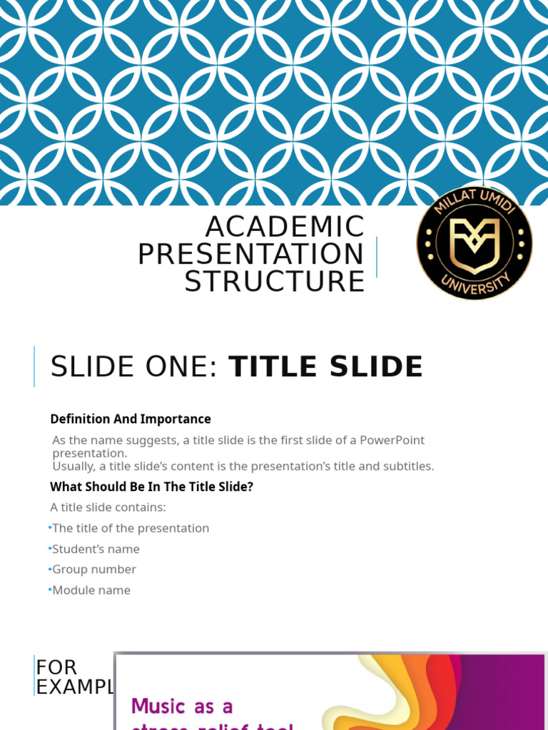 Academic Presentation Structure | PDF | Cognitive Science | Cognition