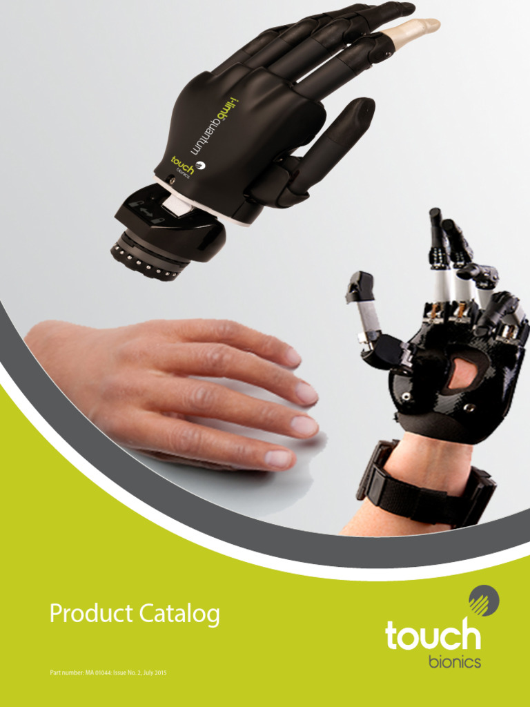 Touch Bionics i-limb™ Product Overview | PDF | Prosthesis ...