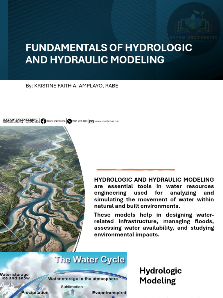 Hydrologic and Hydraulic Modeling Basics | PDF | Hydrology | Surface Runoff