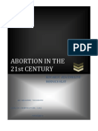 Term paper about abortion in the philippines