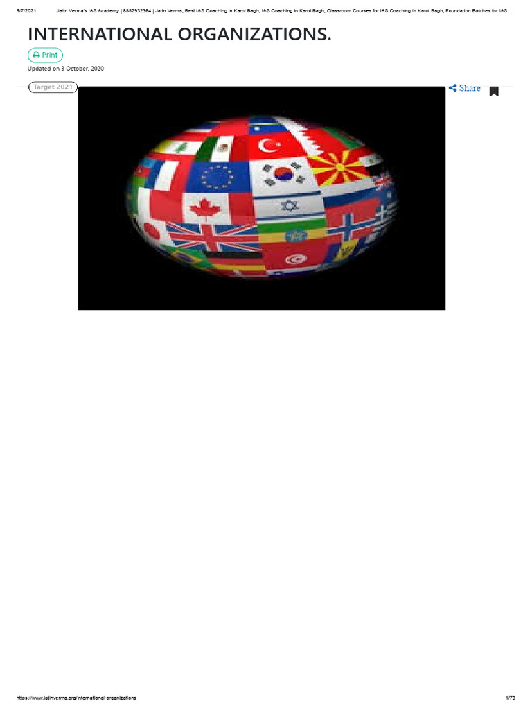 Understanding United Nations Functions | PDF | International Labour ...