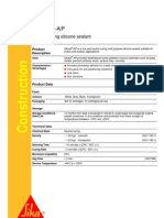 Sikasil - AP: Neutral Curing Silicone Sealant