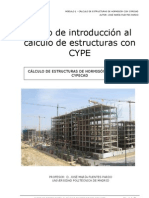 Curso de introducción al cálculo de estructuras con CYPE