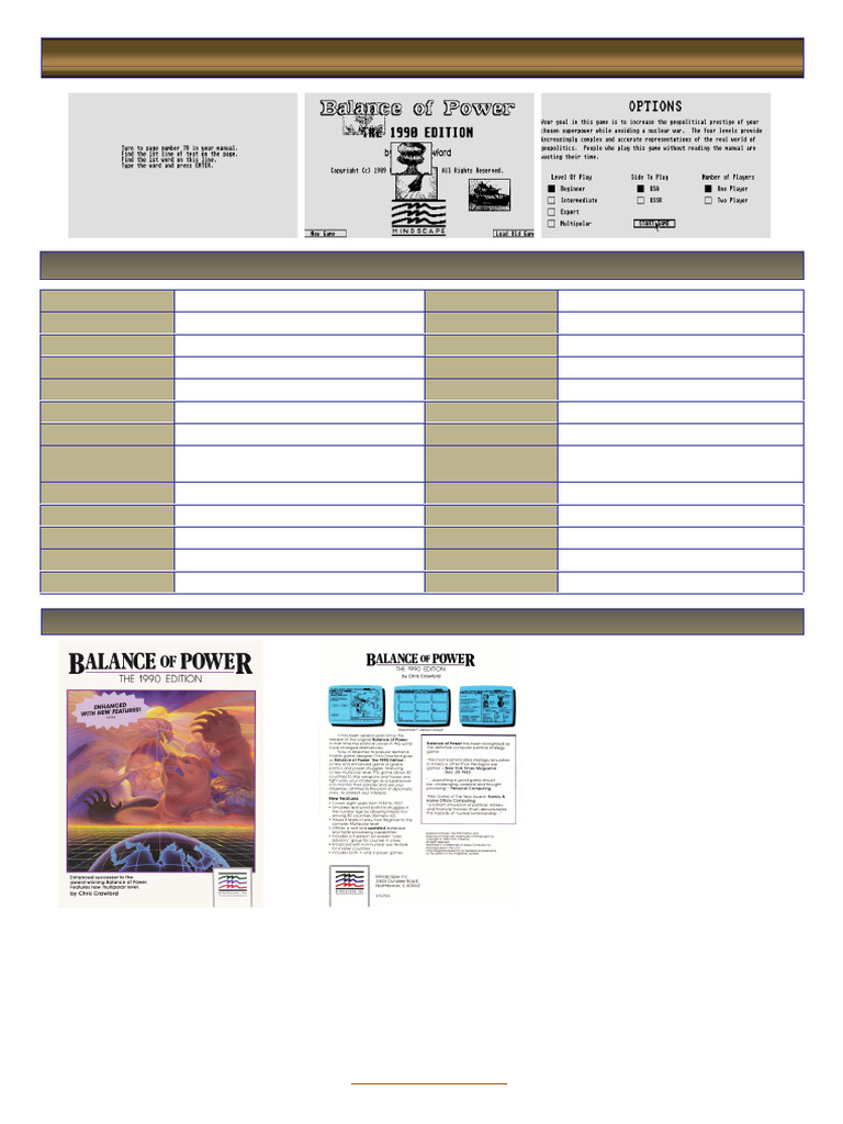 Manual | PDF | Computing | Video Game Platforms