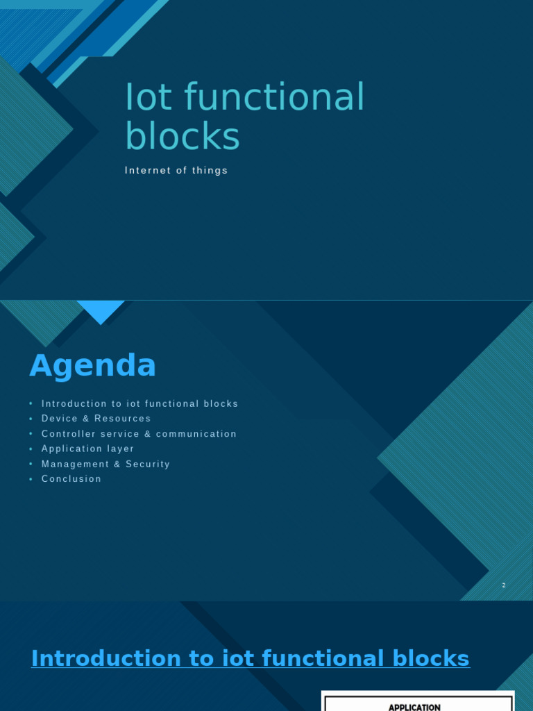 Iot Functional Blocks | PDF | Internet Of Things | Computer Security