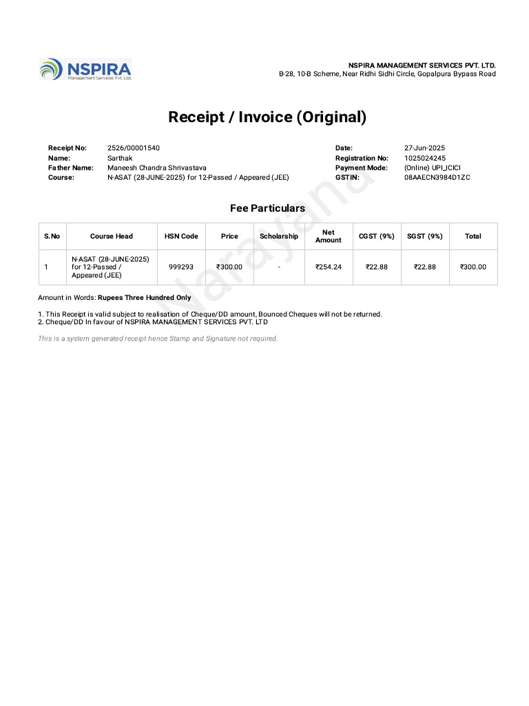 Invoice 2526 00001540 | PDF