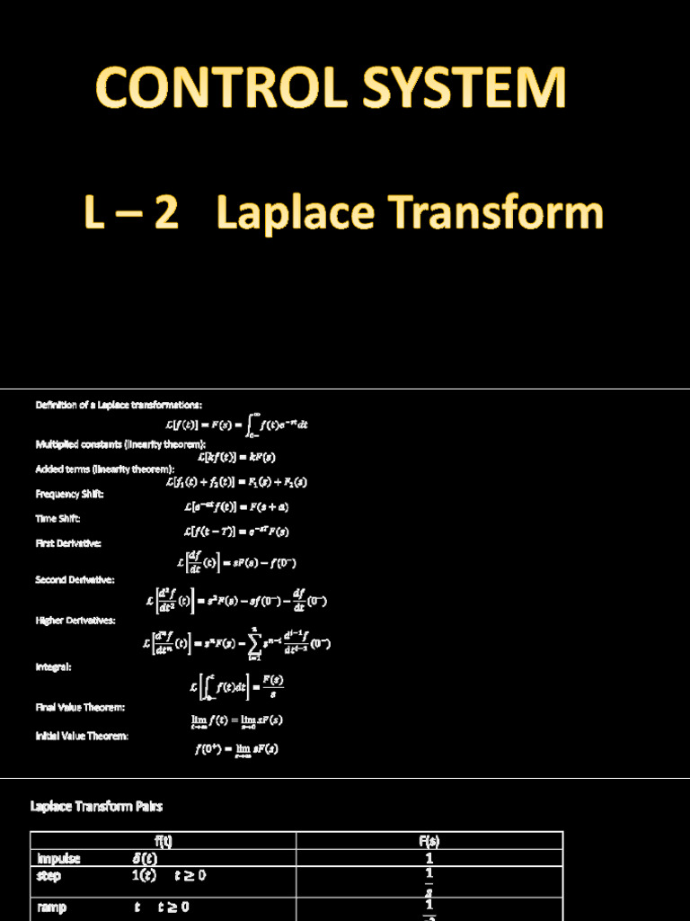 Control System Part 2 | PDF