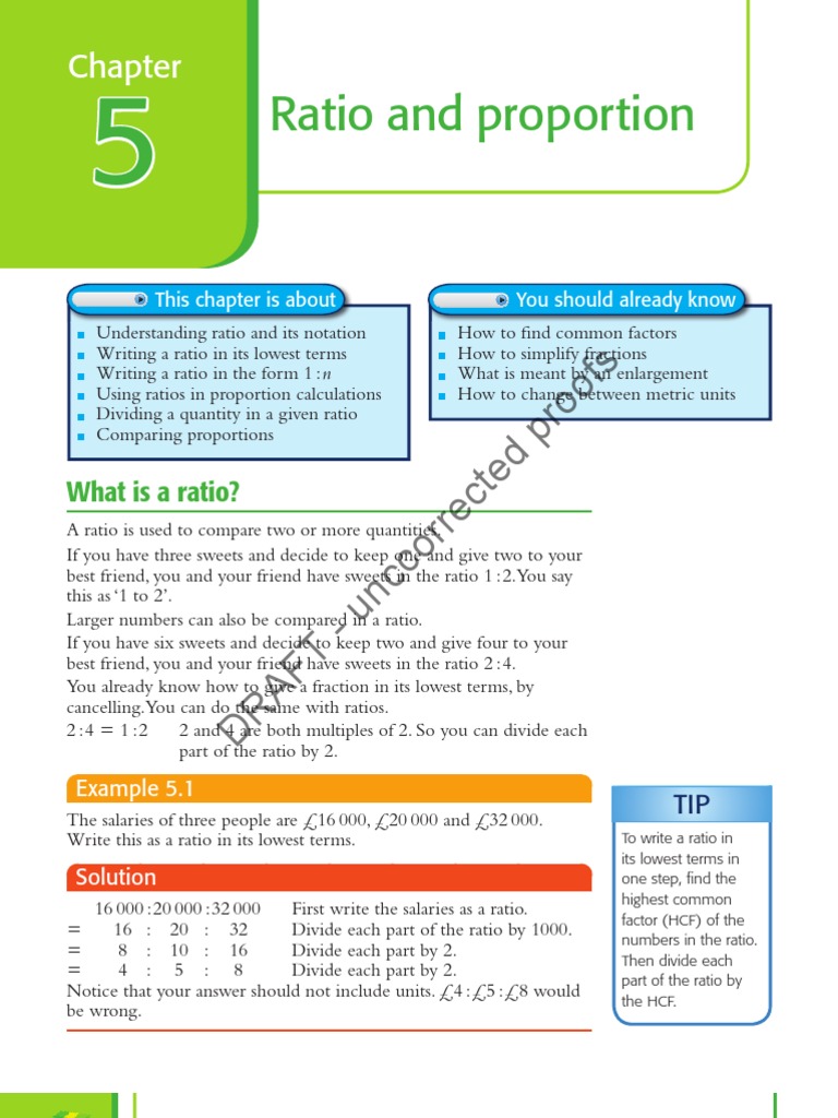Understanding Ratios and Proportions | PDF | Ratio | Litre
