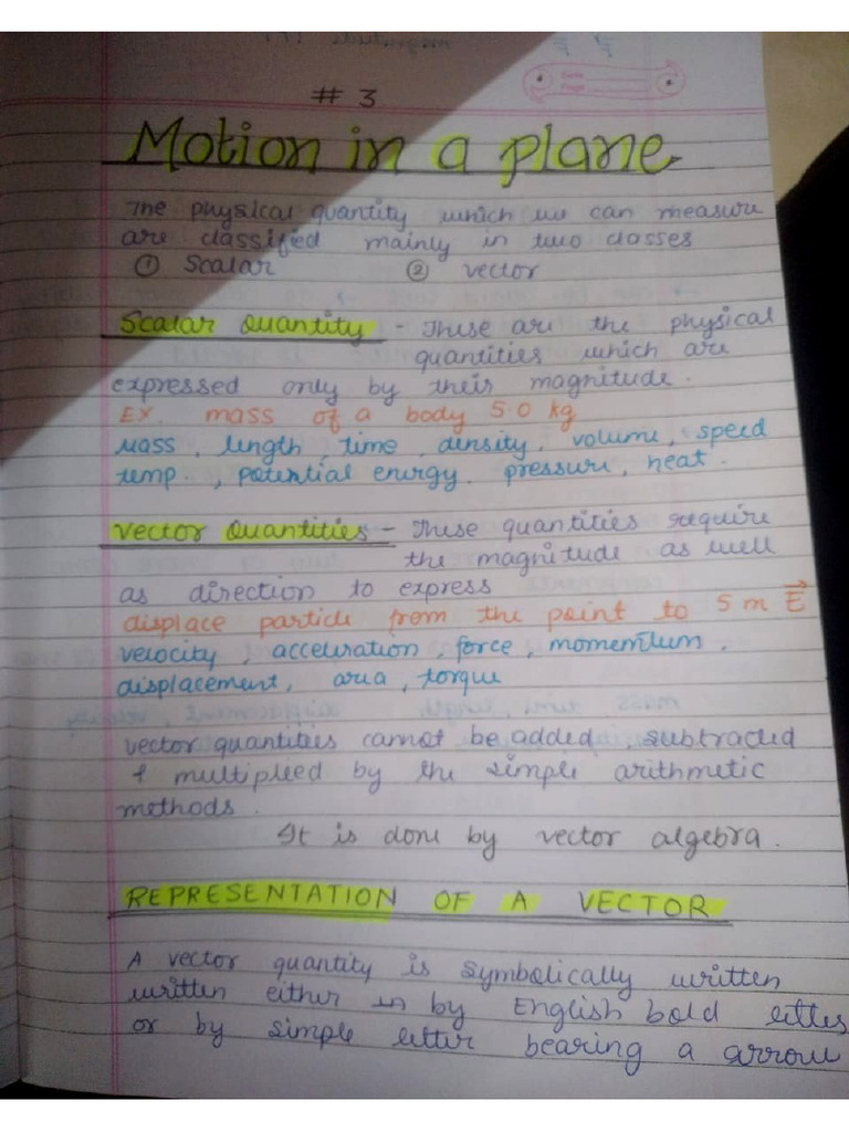 Chapter 3 Physics | PDF