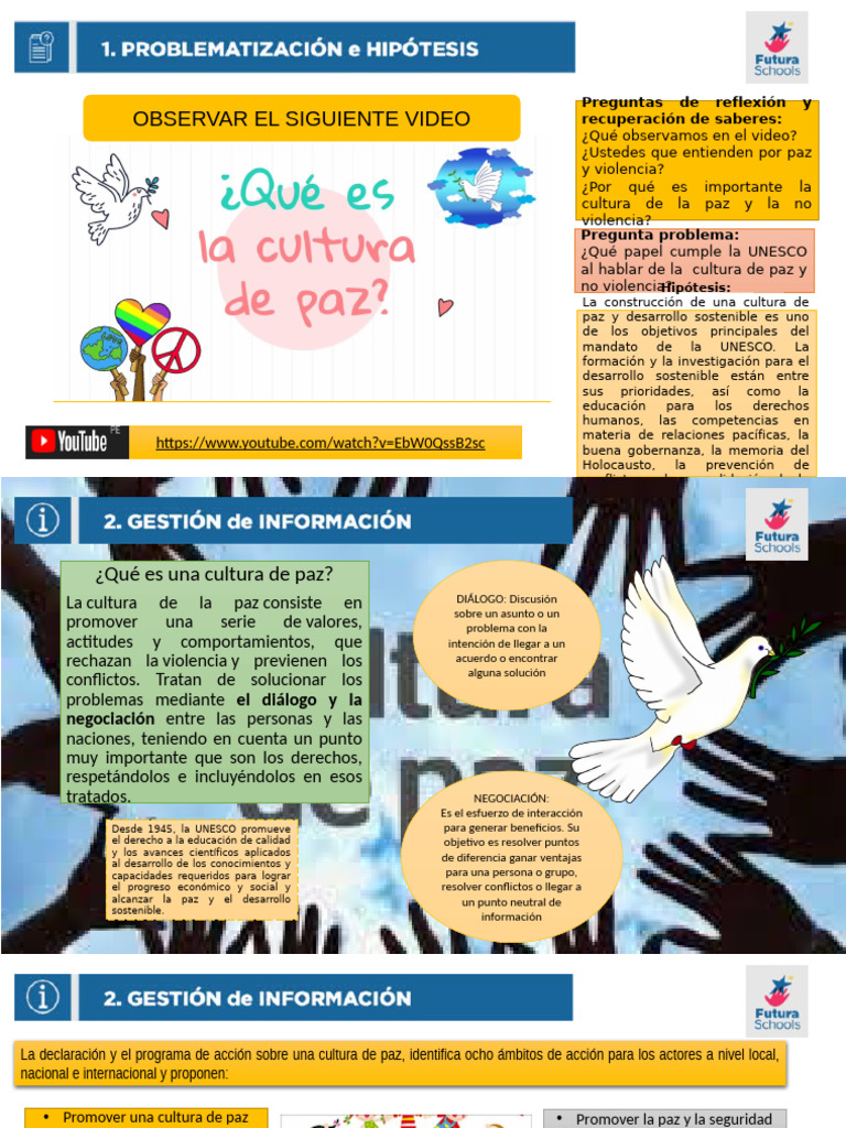 Cultura de Paz y No Violencia en UNESCO | PDF | Violencia | No violencia