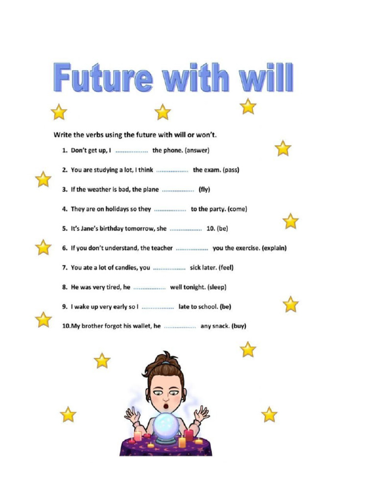 Revision Will-Will Not | PDF