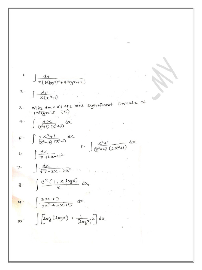 G XII CAT 13 Math | PDF