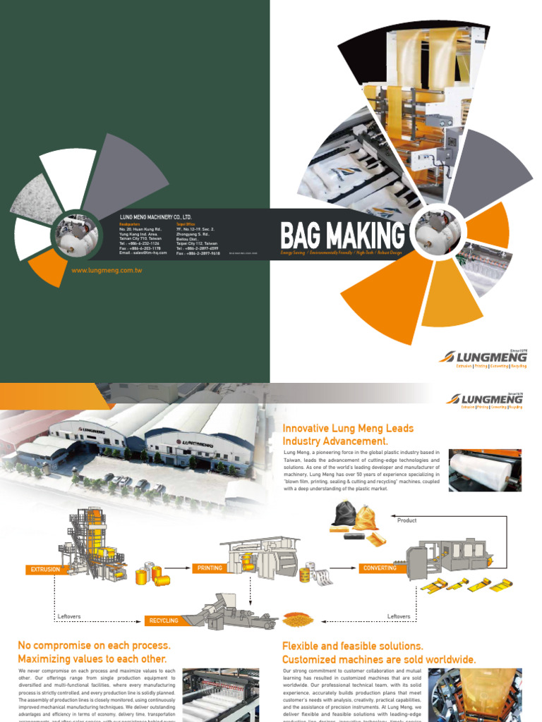 Advanced Bag Making Machinery Solutions | PDF | Mechanical Engineering