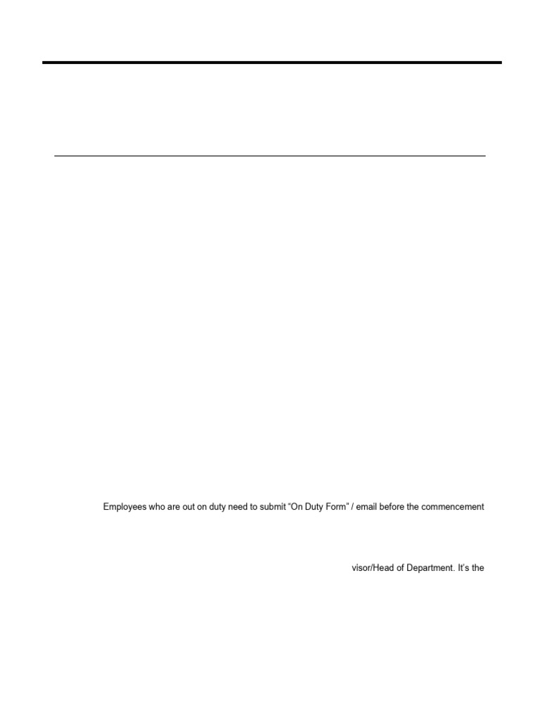Time and Attendance Policy Overview | PDF | Labor Relations | Business