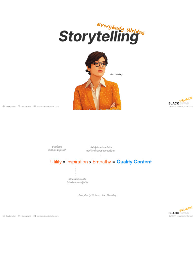 Storytelling - Everybody Writes Ann Handley | PDF