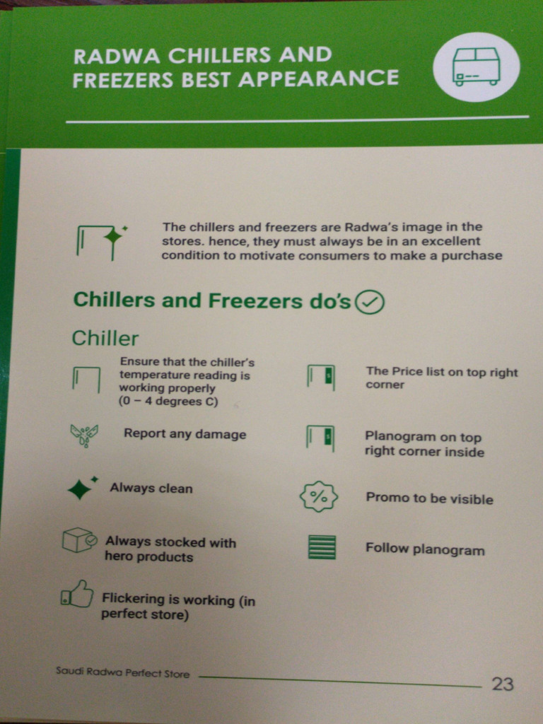 Radwa Chillers and Freezers Planogram Guide | PDF | Retailing ...