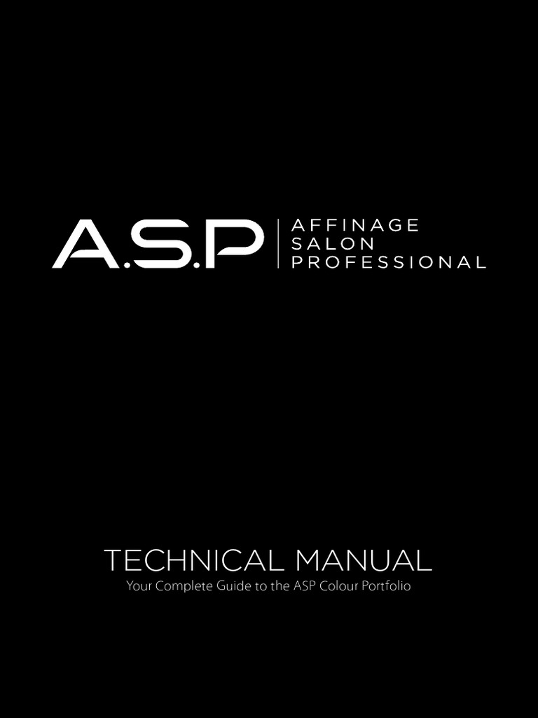 ASP Colour Portfolio Technical Manual | PDF | Color | Ultraviolet