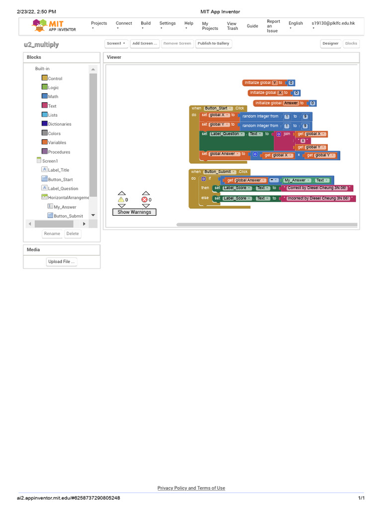 MIT App Inventor Project Guide | PDF | Computer Programming | Software