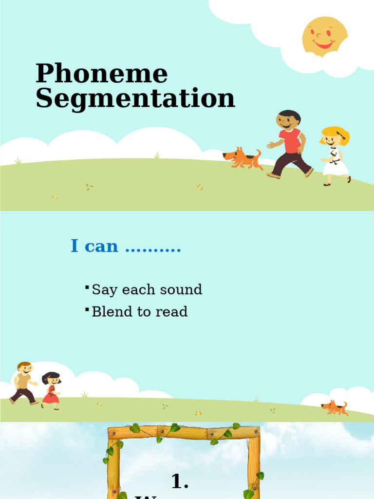 Phoneme Segmentation and Blending Guide | PDF