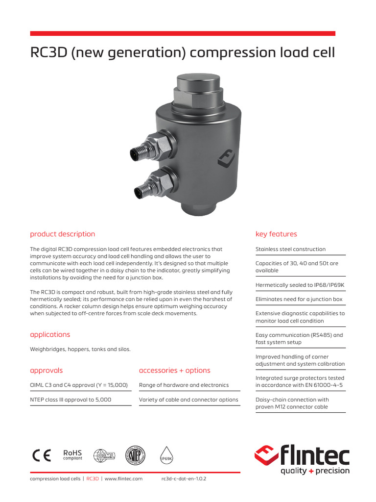 Rc3d Gen2 Compression Datasheet En | PDF | Electrical Engineering ...