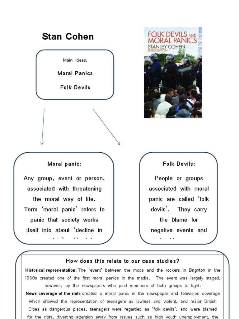 Moral Panic and Folk Devils | PDF