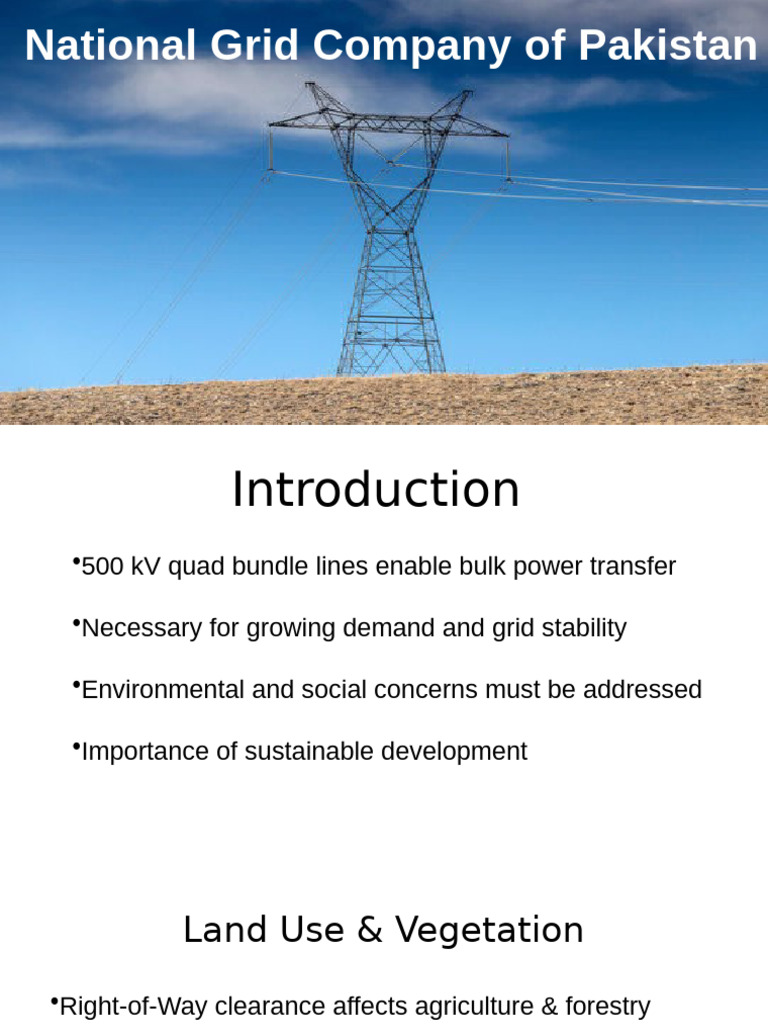 National Grid's Environmental Impact Analysis | PDF