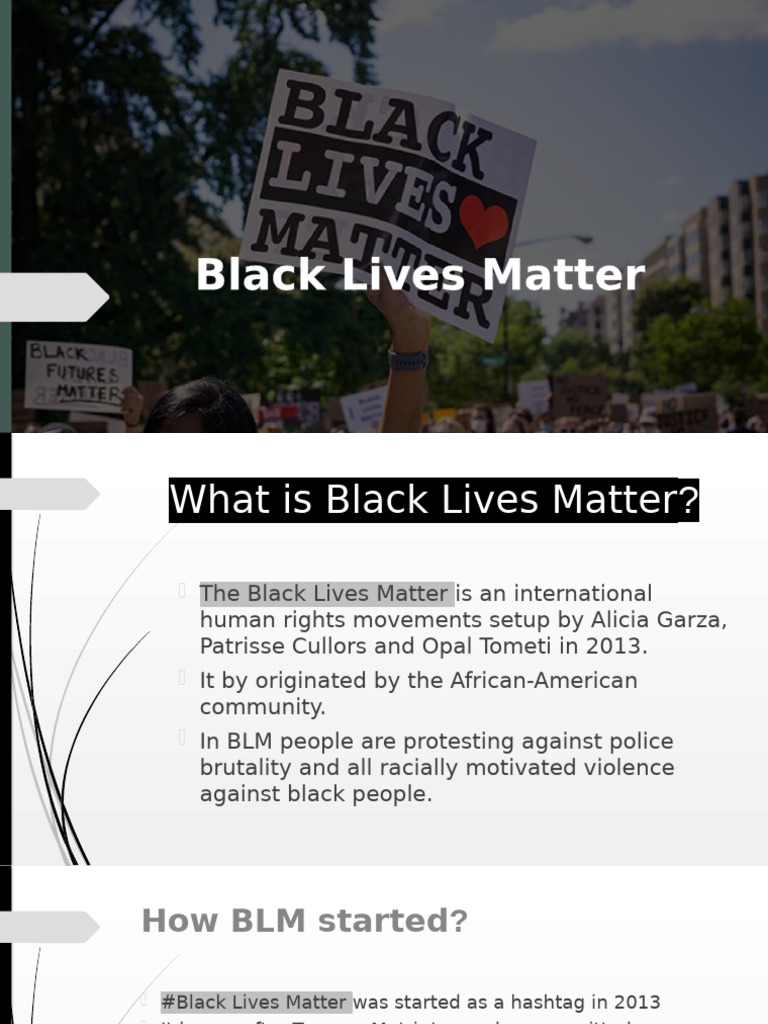 Black Lives Matter | PDF