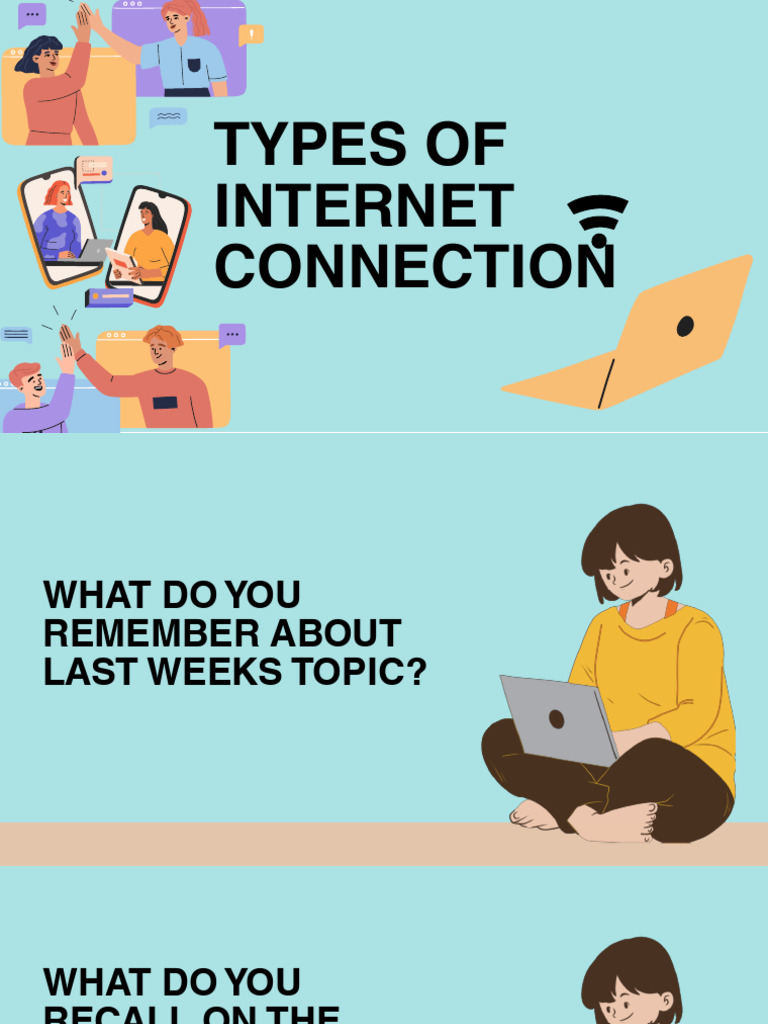 Types of Internet Connection | PDF | Internet Access | Cellular Network