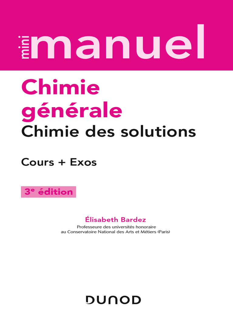 Oto-lyse et Chimie des Solutions | PDF | Solvatation | Ion