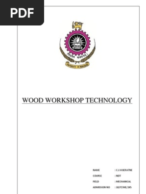 Wood Workshop 1