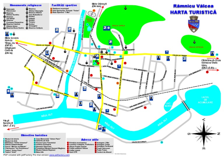 Harta RM Valcea | PDF