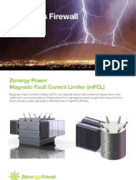 The Grid's Firewall: Zenergy Power Magnetic Fault Current Limiter (MFCL)
