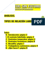 JSF - Tipos de Relación Laboral