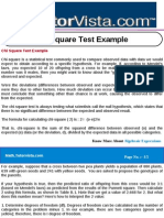 Chi Square Test Example